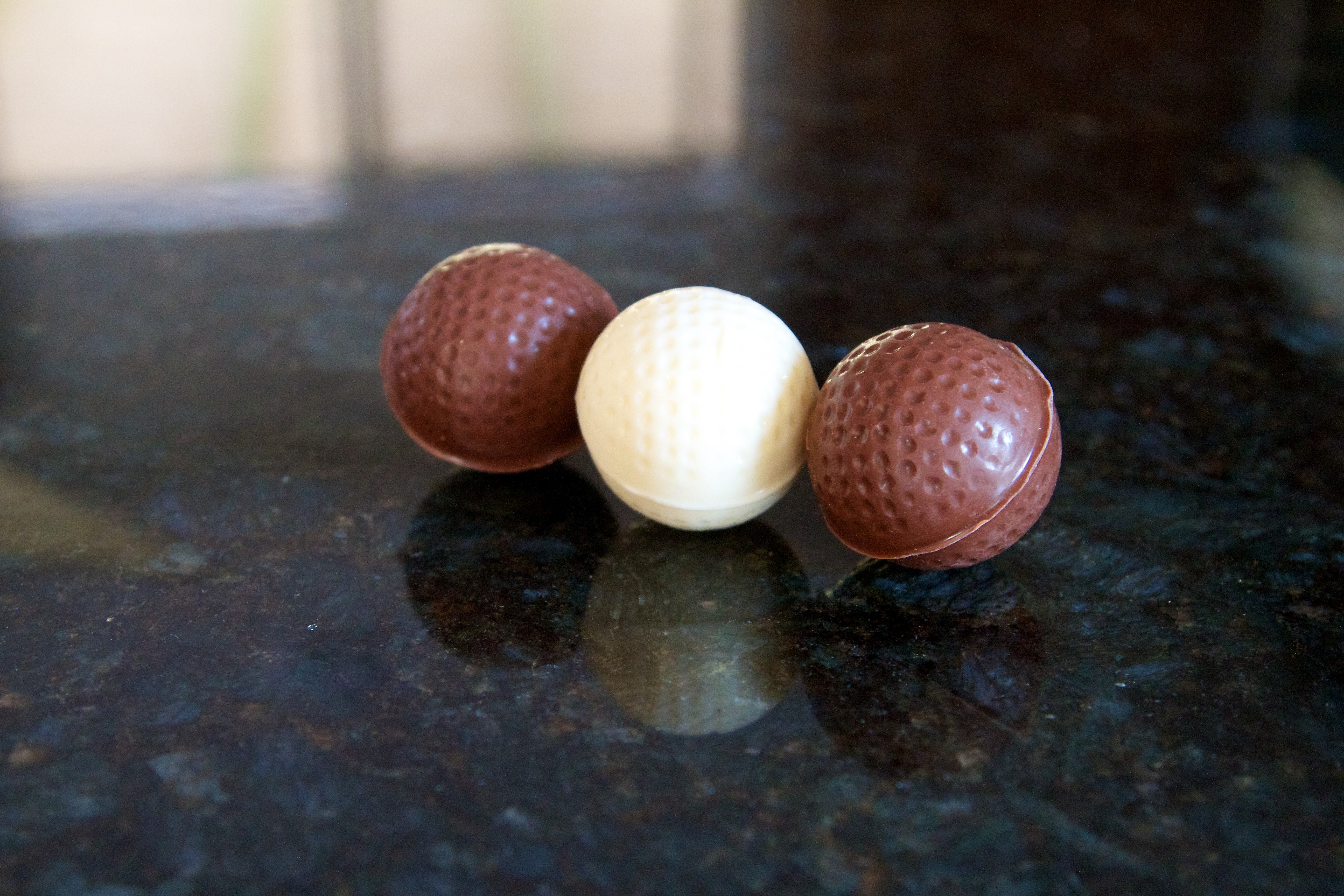 Chocolate Golf Balls