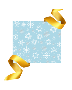 Premium Snowflake Card, Holidays 2023